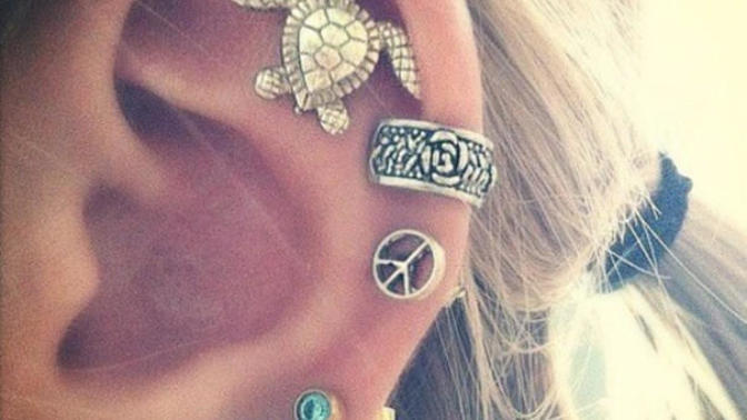 Multiple ear piercings on girls?