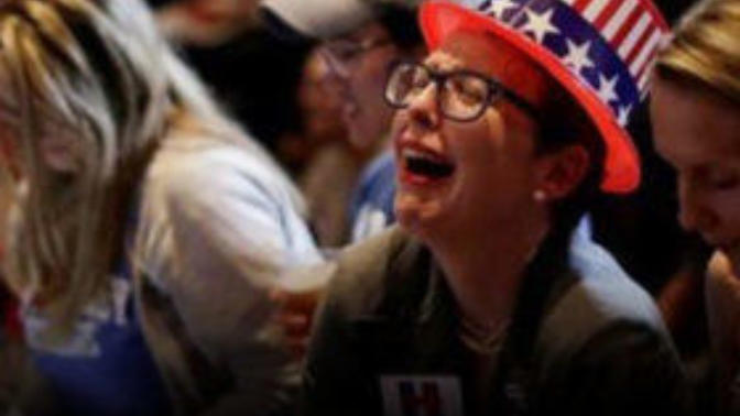 What do you think about the liberals "Scream Helplessly into the Sky" on the anniversary of the election?