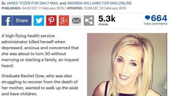 Why do women get desperate to have a family after a certain point of their lives?