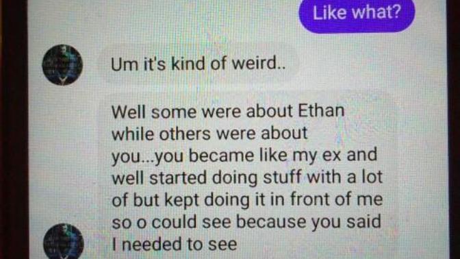 Talking about ex whats this mean?