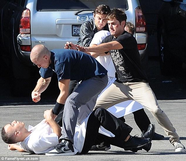 Have you ever had to break up a fist fight?