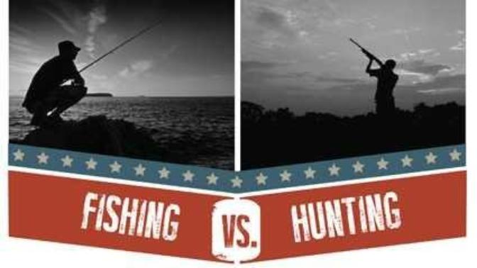 Why is fishing more socially acceptable than hunting?