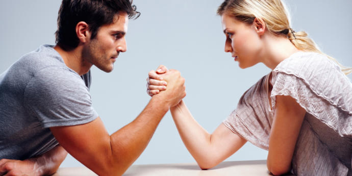 Guys, would it bother you if a woman managed to beat you in a arm wrestle?