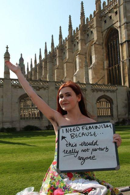 Which of these "I Need Feminism" signs and slogans do you think is the worst of all?