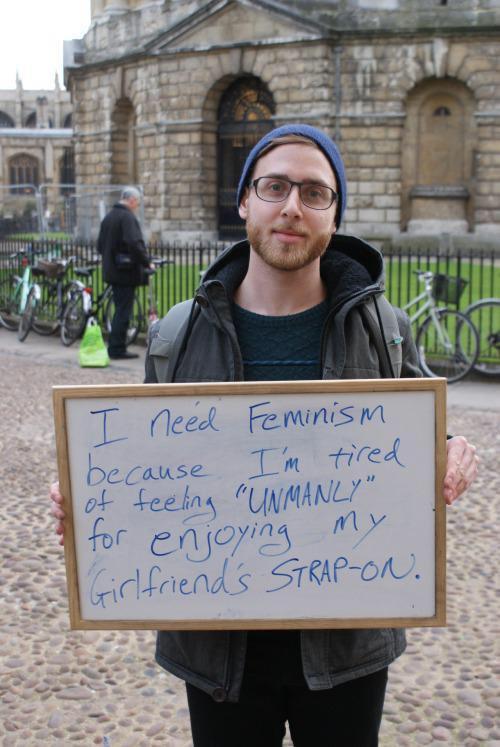 Which of these "I Need Feminism" signs and slogans do you think is the worst of all?