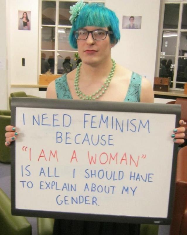 Which of these "I Need Feminism" signs and slogans do you think is the worst of all?