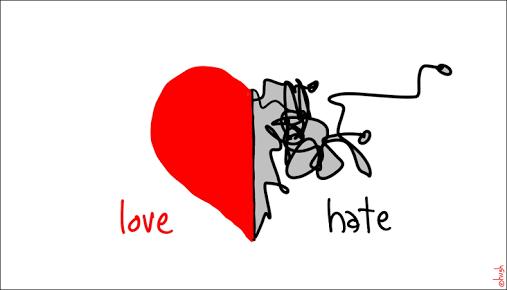 It's an awful feeling to love someone so much that you absolutely hate them for leaving you. Even before they've gone?