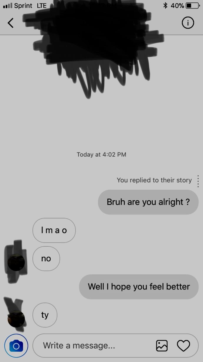 Guys, does he sound uninterested? Or what?