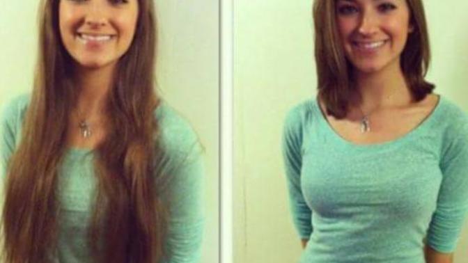 Which hairstyle looks better/sexier on her?