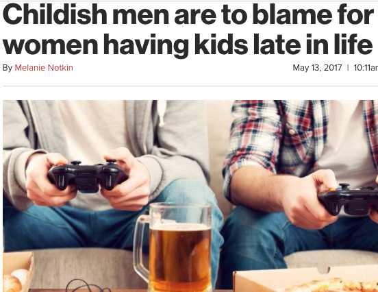 Why are men so childish??