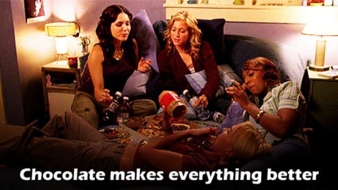 How do you beat cravings for chocolates and sweets during periods?