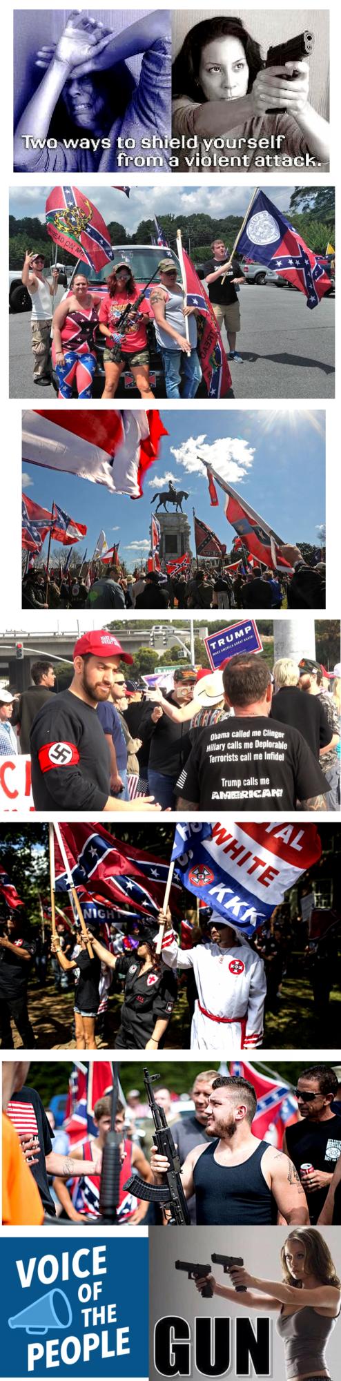 Photo Essay - of Right Wing Populist Nationalism - Fueled by the NRA - is it good or bad for America?
