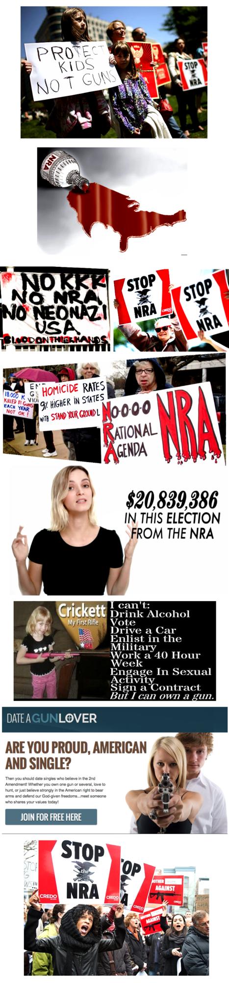 Photo Essay - of Right Wing Populist Nationalism - Fueled by the NRA - is it good or bad for America?