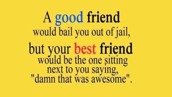 How did you meet your best friend?