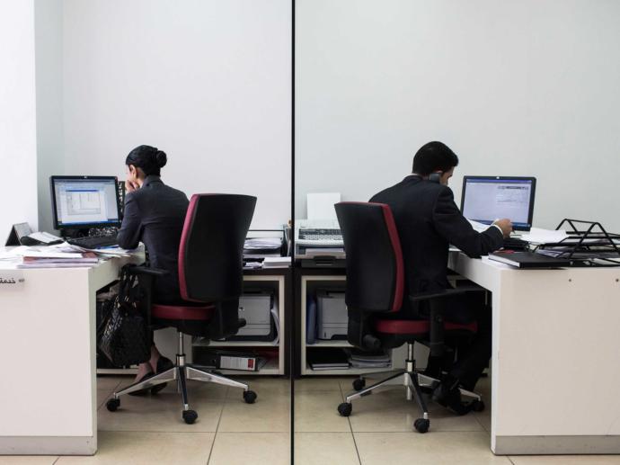 Could you maintain a professional attitude at work if you were in charge of a group of people at work, that included your most recent Ex?