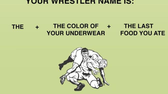 Girls, What's your WRESTLER name?
