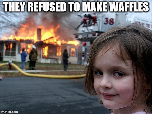 Why do you think this little girl burned down the house?