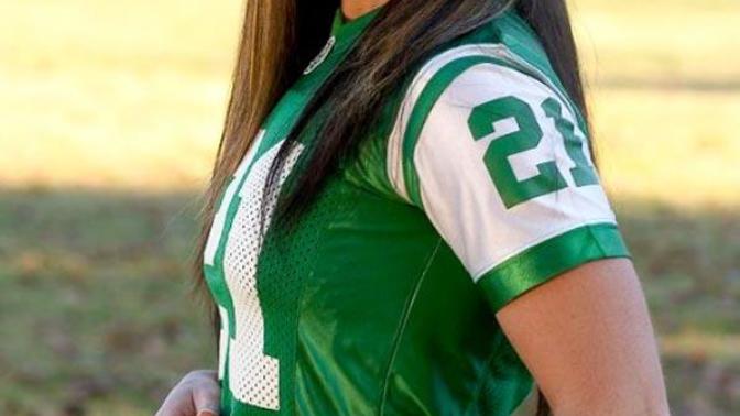 What do you think of girls wearing sports jerseys?