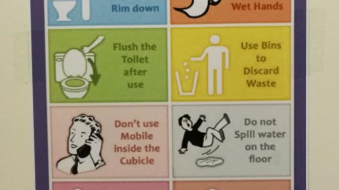 How many of these good washroom practices do you follow?