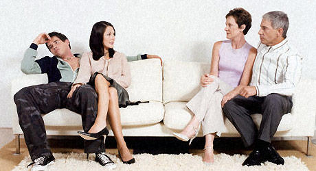 Is it normal to be super nervous around significant other's parents?