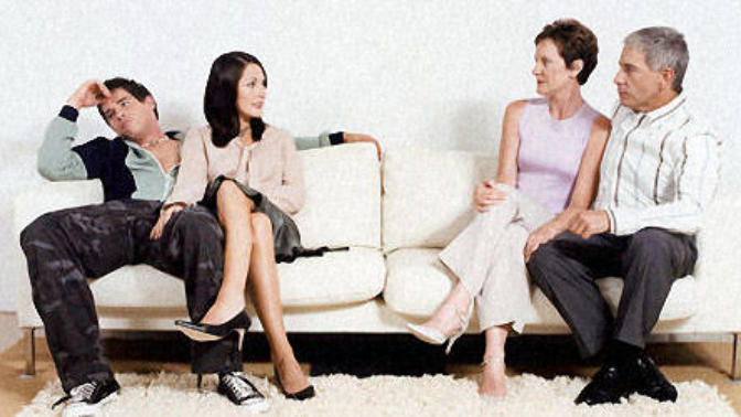 Is it normal to be super nervous around significant other's parents?