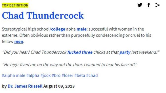 Are you a Chad?