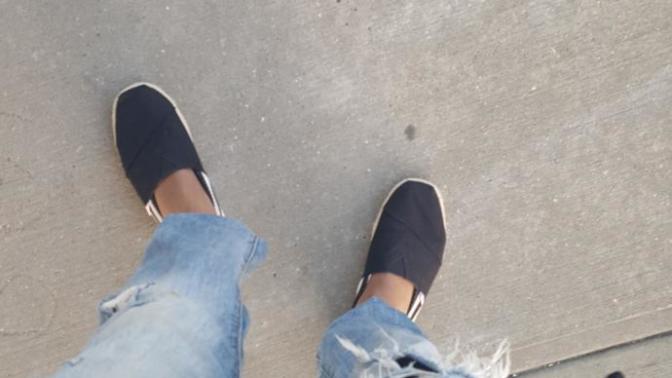 Girls, What your opinion on guys wearing toms?