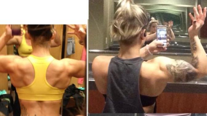 Do you think this girl put on too much muscle for most guys taste? Like is this huge or just a little bulky?