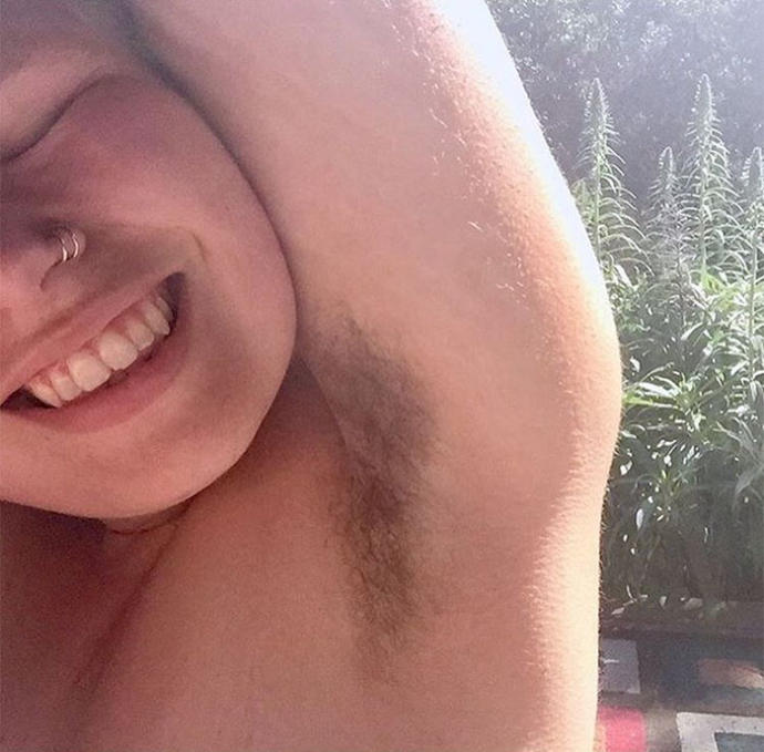 What are your thoughts about this fitness blogger who didn't shave for 1 year to promote natural beauty?