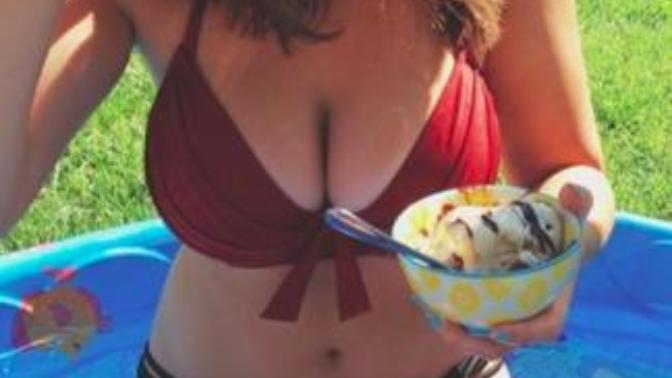 Girls, What do you think her bra size is?