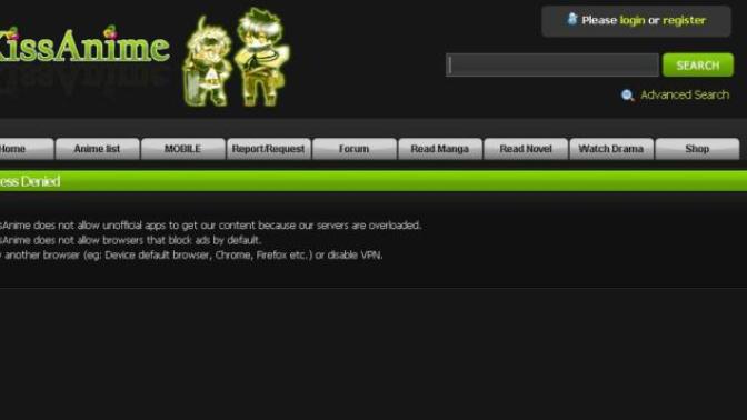I got banned on KissAnime, could you guys suggest some help?