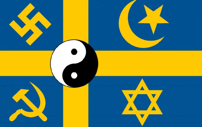 Sweden Under Pressure to Adopt Islamic National Flag?