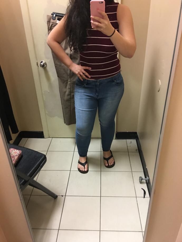 Do I look thick or chubby?