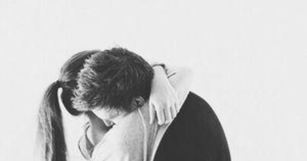 What does it mean when a girl hugs you with both arms wrapped around