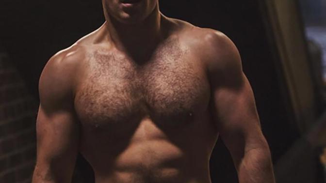 Is his chest too hairy?