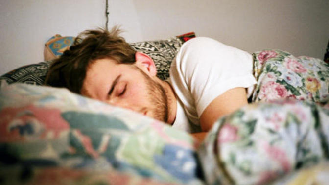 Why does boyfriend really want to sleep alone?