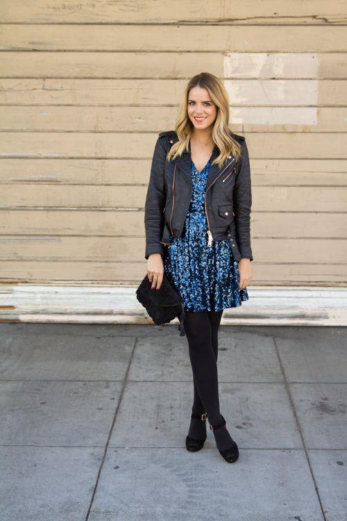 Girls, what is your favorite thing to wear with LEATHER?