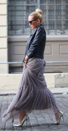 Girls, what is your favorite thing to wear with LEATHER?