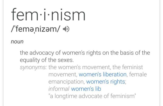 Feminism or Egalitarianism??