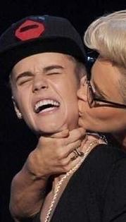 17 years old Justin Bieber sexually assaulted by 42 years old Jenny McCarthy. Imagine the outrage if genders reversed?