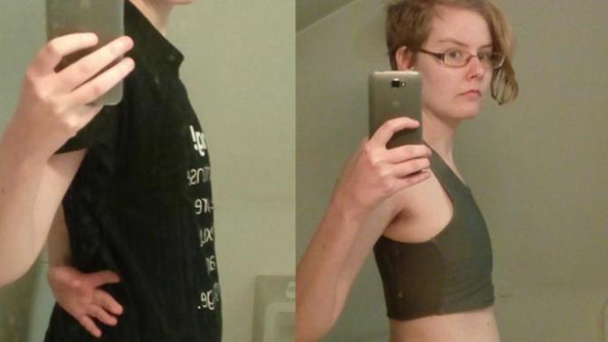 Does this look masculine flat chest enough?