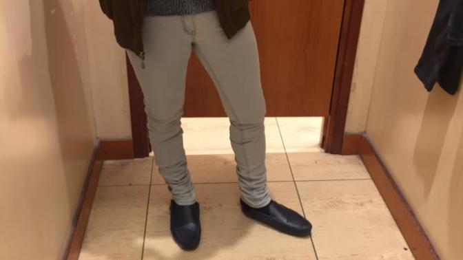 How do girls super skinny jeans look on me?