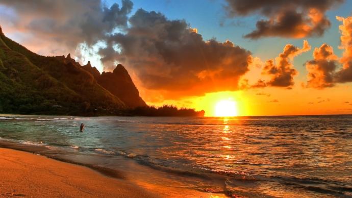 If you had to walk along one of these beaches which one would you choose? 