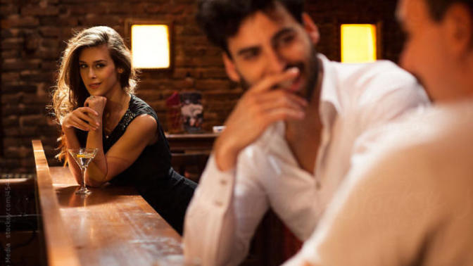 Why did I practically get ignored at the bar if I'm actually pretty?