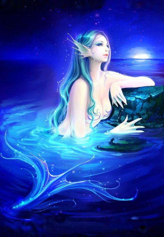 Girls, if you were a mermaid, what hair color would you have?