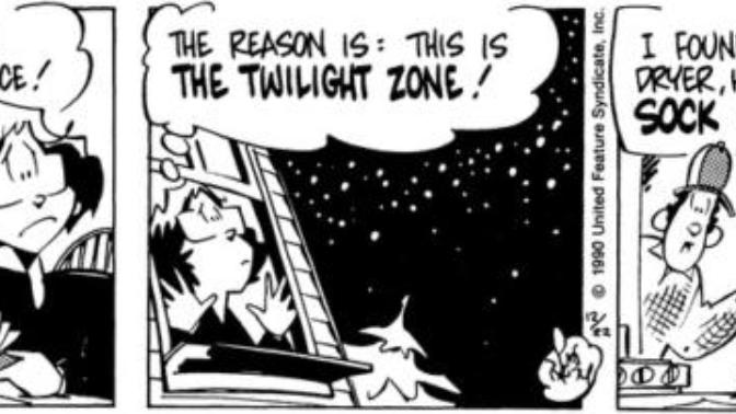 Is it just me, or do others believe that the 'sock twilight zone' is a reality rather than a fantasy?