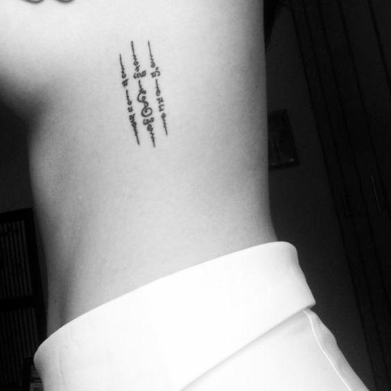 Which tattoo should I get behind my left arm, and where should I get the other?