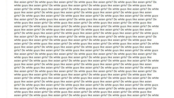 Why "some" Asian boys who on internet are obsessed against white guys and Asian girls? Why are mostly from USA, Canada, Australia, New Zeland and UK?