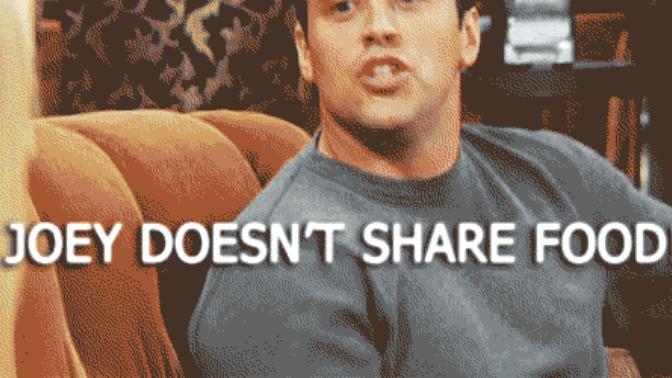 Would you like to share food with your (gf/bf)/ Friends?