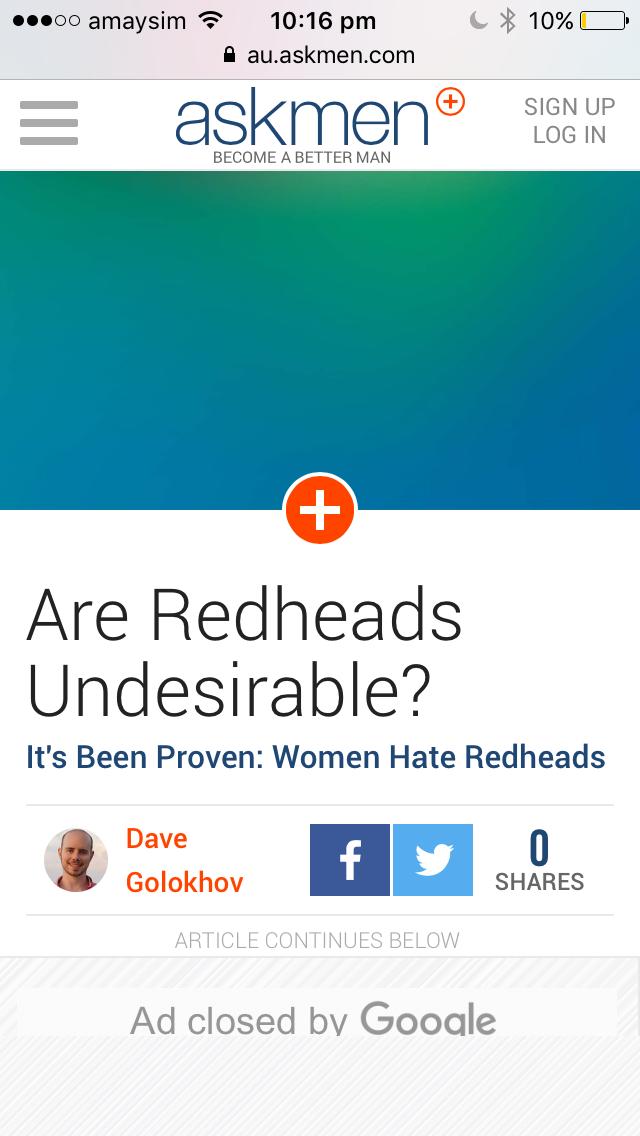 Girls, Do any females have a preference for red head men when it comes to dating?